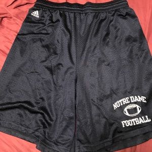Notre dame football basketball shorts